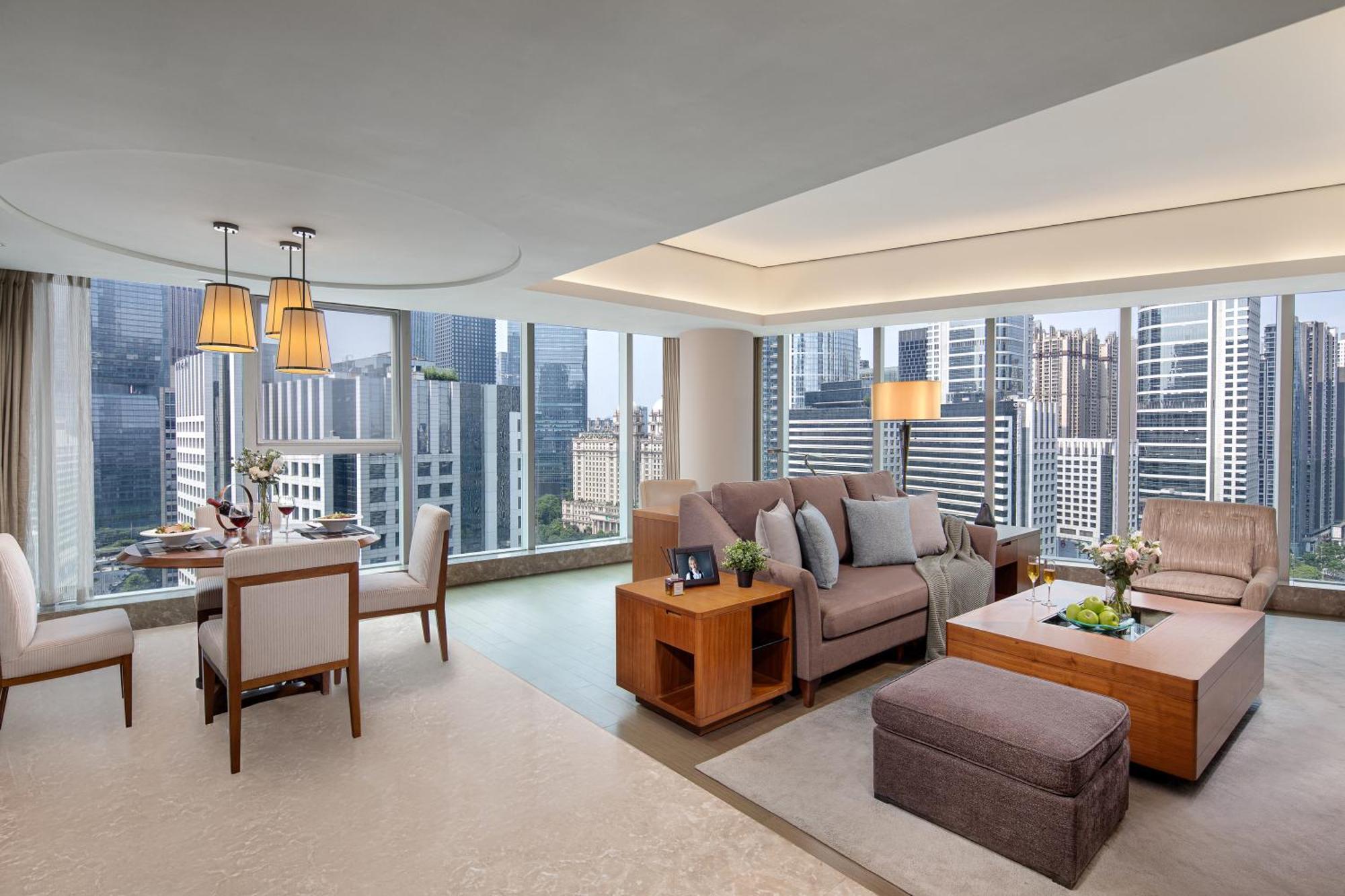 Ascott Ifc Guangzhou Leilighet Eksteriør bilde